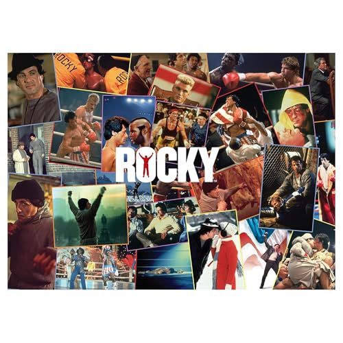 Rocky Movie Collage 1000 Teile Puzzle | Lustiges Denkspiel | Spielzeug & Spiele | 71,1 x 50,8 cm Rocky Movie Collage 1000 Teile Puzzle | Lustiges Denkspiel | Spielzeug & Spiele | 71,1 x 50,8 cm von Toynk