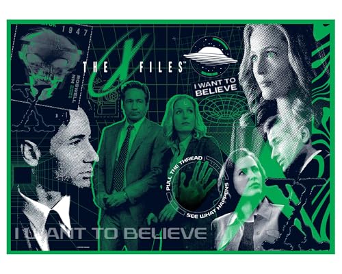 The X-Files I Want to Believe 1000 Teile Puzzle für Erwachsene | 71,1 x 50,8 cm The X-Files I Want to Believe 1000 Teile Puzzle für Erwachsene | 71,1 x 50,8 cm von Toynk