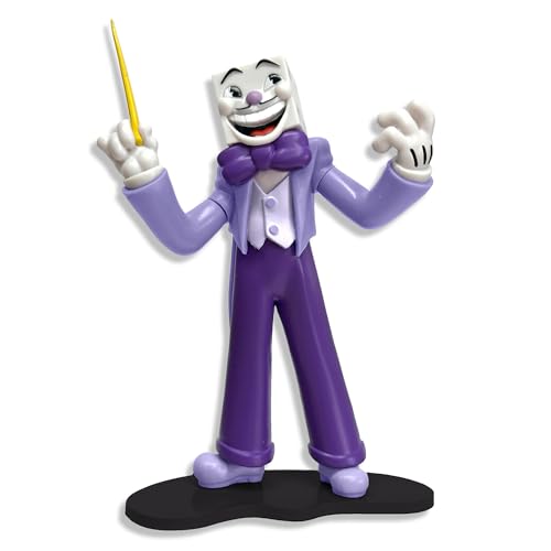 Toynk Cuphead King Dice Create-A-Figure 10,2 cm Minifigur | Mehrere austauschbare Teile zum Posieren, Personalisieren Toynk Cuphead King Dice Create-A-Figure 10,2 cm Minifigur | Mehrere austauschbare Teile zum Posieren, Personalisieren von Toynk