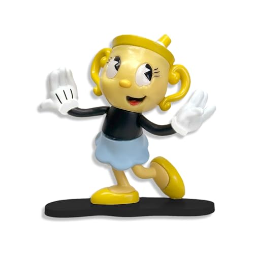Toynk Cuphead Ms. Chalice Create-A-Figure Minifigur, 7,6 cm, mehrere austauschbare Teile zum Posieren, Personalisieren Toynk Cuphead Ms. Chalice Create-A-Figure Minifigur, 7,6 cm, mehrere austauschbare Teile zum Posieren, Personalisieren von Toynk