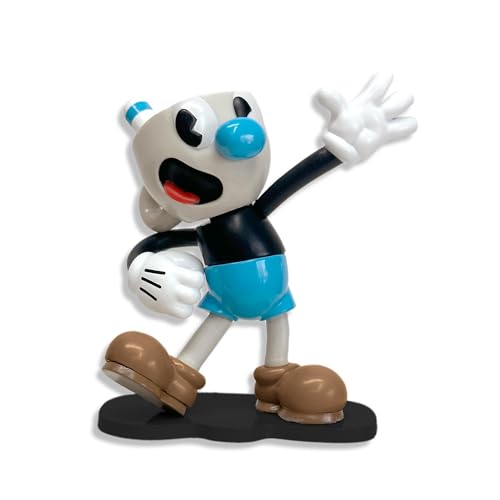 Toynk Cuphead Mugman Create-A-Figure 7,6 cm große Mini-Figur für Erwachsene, mehrere austauschbare Teile zum Posieren, Personalisieren Toynk Cuphead Mugman Create-A-Figure 7,6 cm große Mini-Figur für Erwachsene, mehrere austauschbare Teile zum Posieren, Personalisieren von Toynk