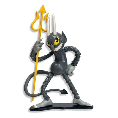 Toynk Cuphead The Devil Create-A-Figure 10,2 cm große Minifigur für Erwachsene, austauschbare Teile zum Posieren, Personalisieren Toynk Cuphead The Devil Create-A-Figure 10,2 cm große Minifigur für Erwachsene, austauschbare Teile zum Posieren, Personalisieren von Toynk