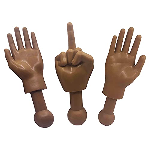 Toynk Tiny Hands Spielzeug 12,19 cm | Braun, Kunststoff, Handpuppen, Prank Hand Prop, Alle Altersgruppen Toynk Tiny Hands Spielzeug 12,19 cm | Braun, Kunststoff, Handpuppen, Prank Hand Prop, Alle Altersgruppen von Toynk