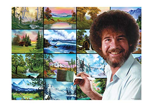toynk Bob Ross These Things Live Right In Your Brush, 1000-teiliges Puzzle von Toynk
