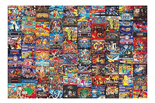 toynk Pinball Parlor Retro Arcade Puzzle | 1000 Teile Puzzle von Toynk