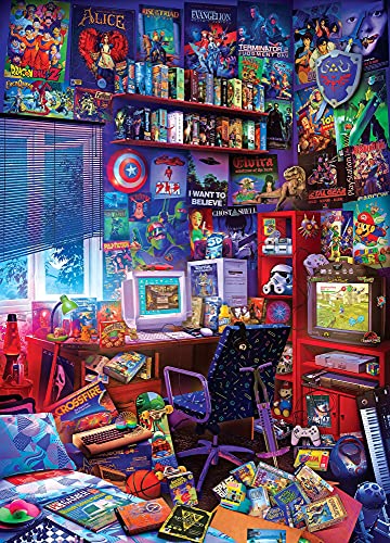 toynk Rachid Lotf Spielzimmer Popkultur 1000 Teile Puzzle von Toynk