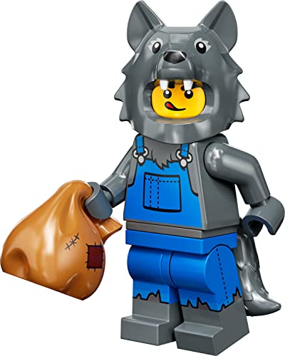 Auswahl: Lego 71034 Minifigures - Serie 23 - Minifiguren Sammelfiguren + Gratispostkarte (08 - Wolfs-Kostüm) von Toynova