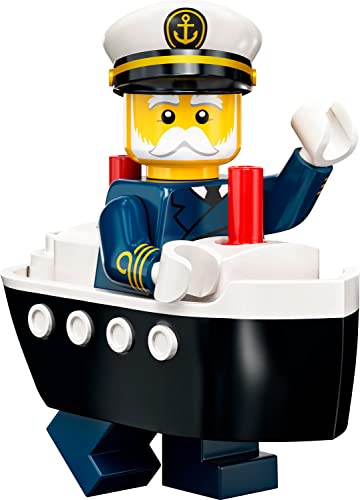 Auswahl: Lego 71034 Minifigures - Serie 23 - Minifiguren Sammelfiguren + Gratispostkarte (10 - Fährenkapitän) von Toynova
