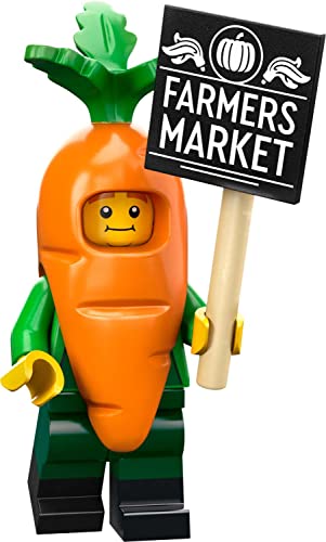 Auswahl: Lego 71037 Minifigures - Serie 24 - Minifiguren Sammelfiguren + Gratispostkarte (04 - Karotten-Maskottchen) von Toynova
