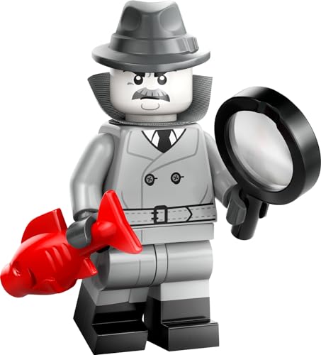 Auswahl: Lego 71045 Minifiguren - Serie 25 - Minifigures Sammelfiguren Legofiguren + Gratispostkarte (01 - Film Noir Detektiv) von Toynova