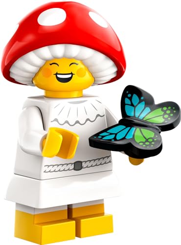 Auswahl: Lego 71045 Minifiguren - Serie 25 - Minifigures Sammelfiguren Legofiguren + Gratispostkarte (06 - Fliegenpilz) von Toynova