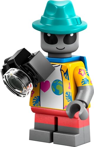 Auswahl: Lego 71046 Minifiguren Weltraum - Serie 26 - Minifigures Sammelfiguren + Gratispostkarte (03 - Alien-Tourist) von Toynova
