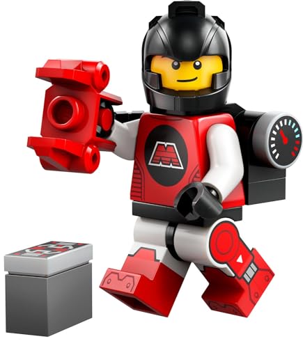 Auswahl: Lego 71046 Minifiguren Weltraum - Serie 26 - Minifigures Sammelfiguren + Gratispostkarte (05 - M:Tron Power-Mech) von Toynova