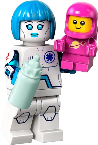 Auswahl: Lego 71046 Minifiguren Weltraum - Serie 26 - Minifigures Sammelfiguren + Gratispostkarte (06 - Krankenschwester-Android) von Toynova