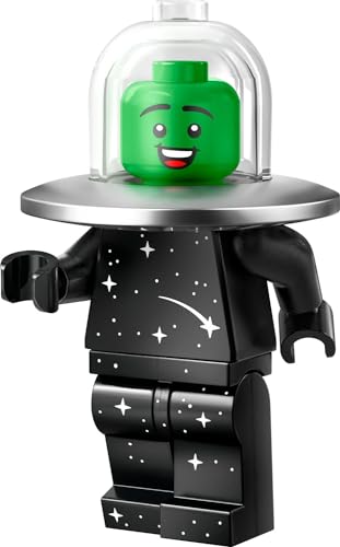 Auswahl: Lego 71046 Minifiguren Weltraum - Serie 26 - Minifigures Sammelfiguren + Gratispostkarte (07 - Alien mit UFO-Kostüm) von Toynova