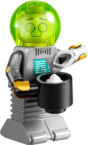 Auswahl: Lego 71046 Minifiguren Weltraum - Serie 26 - Minifigures Sammelfiguren + Gratispostkarte (09 - Butler-Roboter) von Toynova