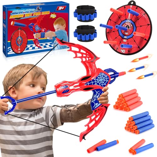 Toyokid Spider Spielzeug ab 3 4 5 6 Jahre, Spielzeug ab 3-6 Jahre Junge Pfeil Und Bogen Kinder Outdoor Spielzeug Spider Geschenke für Junge 3 4 5 6 7 Jahre Kinderspielzeug ab 3-6 Jahre Ostergeschenk Toyokid Spider Spielzeug ab 3 4 5 6 Jahre, Spielzeug ab 3-6 Jahre Junge Pfeil Und Bogen Kinder Outdoor Spielzeug Spider Geschenke für Junge 3 4 5 6 7 Jahre Kinderspielzeug ab 3-6 Jahre Ostergeschenk von Toyokid
