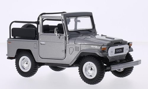 Toyota FJ40 Land Cruiser, silber, 0, Modellauto, Fertigmodell, Motormax 1:24 Toyota FJ40 Land Cruiser, silber, 0, Modellauto, Fertigmodell, Motormax 1:24 von Toyota