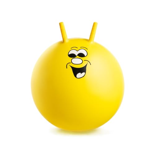 Toyrific Jump ‘n‘ Bounce Hüpfball, Retro-Hüpfball, Sortierte Farben von Toyrific