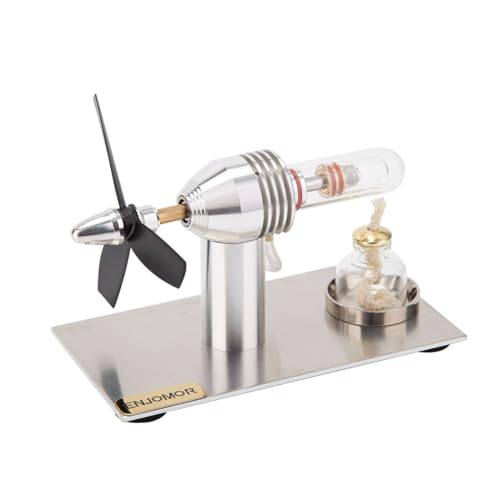 Stirlingmotor Modell Erwachsen, 3-Blatt-Stirlingmotor-Modell Wissenschaftliches Experiment STEM-Spielzeug Stirlingmotor Modell Erwachsen, 3-Blatt-Stirlingmotor-Modell Wissenschaftliches Experiment STEM-Spielzeug von ToysWeltX