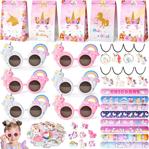 Toyssa Einhorn Mitgebsel Kindergeburtstag Gastgeschenke mit Einhorn Sonnenbrillen Halsketten Partytüten Ringe Schnapparmbänder Aufkleber Pinata Füllung Give Aways Kindergeburtstag Mädchen Toyssa Einhorn Mitgebsel Kindergeburtstag Gastgeschenke mit Einhorn Sonnenbrillen Halsketten Partytüten Ringe Schnapparmbänder Aufkleber Pinata Füllung Give Aways Kindergeburtstag Mädchen von Toyssa