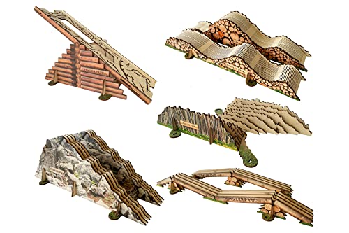 Set mit 5 Hindernissen für Schaltung 1/24 RC Crawler Park Set mit 5 Hindernissen für Schaltung 1/24 RC Crawler Park von Toyswd