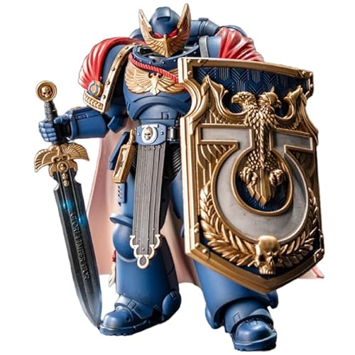 TOYVERSE JOYTOY 1/18 Actionfigur Warhammer 40.000, Space Marine 2, Ultramarines Victrix Honour Guard mit Storm Shield und Power Sword, bewegliche Gelenke, Charaktermodell, ab 15 Jahren TOYVERSE JOYTOY 1/18 Actionfigur Warhammer 40.000, Space Marine 2, Ultramarines Victrix Honour Guard mit Storm Shield und Power Sword, bewegliche Gelenke, Charaktermodell, ab 15 Jahren von Toyverse