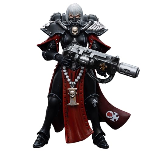 Toyverse JOYTOY 1/18 Actionfigur Warhammer 40.000, Adepta Sororitas Battle Sister Jurel, bewegliche Gelenke, Charaktermodell, ab 15 Jahren von TOYVERSE