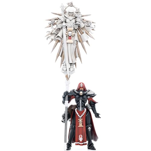Toyverse JOYTOY 1/18 Actionfigur Warhammer 40.000, Adepta Sororitas Imagifier Sister Saelon, bewegliche Gelenke, Charaktermodell, ab 15 Jahren von Toyverse