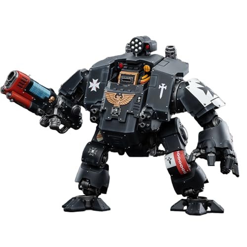 Toyverse JOYTOY 1/18 Actionfigur Warhammer 40.000, Black Templars Redemptor Dreadnought, bewegliche Gelenke, Charaktermodell, ab 15 Jahren Toyverse JOYTOY 1/18 Actionfigur Warhammer 40.000, Black Templars Redemptor Dreadnought, bewegliche Gelenke, Charaktermodell, ab 15 Jahren von Toyverse
