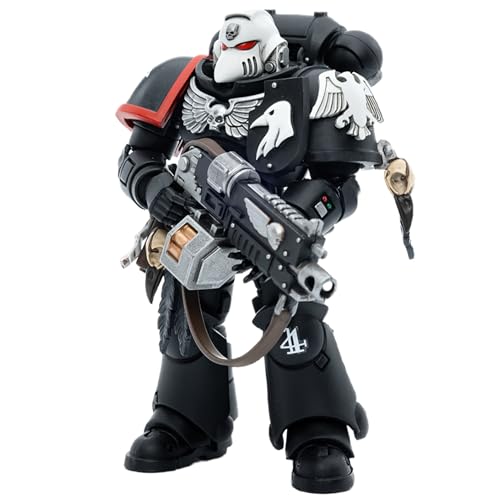 Toyverse JOYTOY 1/18 Actionfigur Warhammer 40.000, Raven Guard Intercessors Sergeant Rychas, bewegliche Gelenke, Charaktermodell, ab 15 Jahren Toyverse JOYTOY 1/18 Actionfigur Warhammer 40.000, Raven Guard Intercessors Sergeant Rychas, bewegliche Gelenke, Charaktermodell, ab 15 Jahren von Toyverse