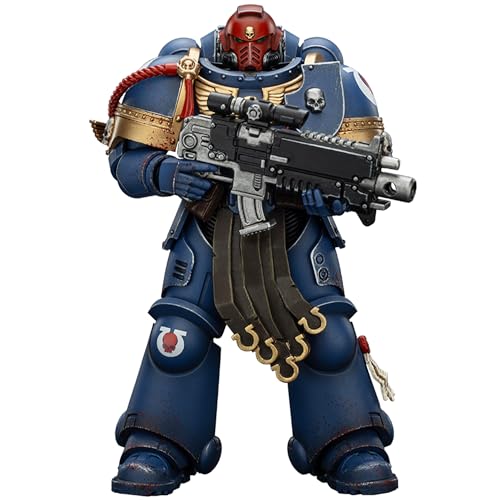 Toyverse JOYTOY 1/18 Actionfigur Warhammer 40.000, Space Marine 2, Ultramarines Sergeant Gadriel Collectors Edition, bewegliche Gelenke Charaktermodell, ab 15 Jahren von Toyverse