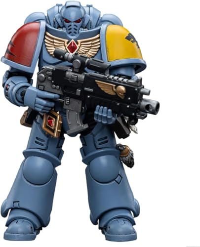 Toyverse JOYTOY 1/18 Actionfigur Warhammer 40.000, Space Wolves Intercessors, bewegliche Gelenke, Charaktermodell, ab 15 Jahren von TOYVERSE