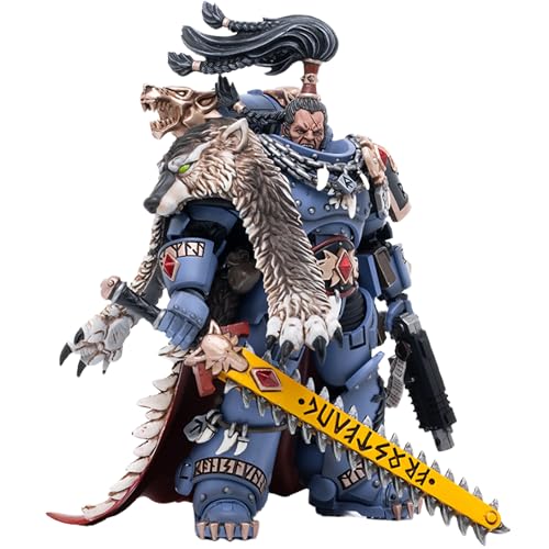Toyverse JOYTOY 1/18 Actionfigur Warhammer 40.000, Space Wolves Ragnar Blackmane, bewegliche Gelenke, Charaktermodell, ab 15 Jahren Toyverse JOYTOY 1/18 Actionfigur Warhammer 40.000, Space Wolves Ragnar Blackmane, bewegliche Gelenke, Charaktermodell, ab 15 Jahren von Toyverse