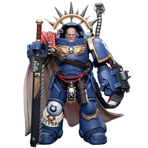 Toyverse JOYTOY 1/18 Actionfigur Warhammer 40.000, Ultramarines Captain in Gravis Armour, bewegliche Gelenke, Charaktermodell, ab 15 Jahren von Toyverse