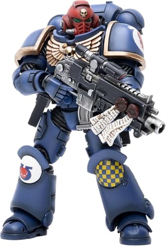 Toyverse JOYTOY 1/18 Actionfigur Warhammer 40.000, Ultramarines Heroes of The Chapter Brother Veteran Sergeant Biber, bewegliche Gelenke, Charaktermodell, ab 15 Jahren Toyverse JOYTOY 1/18 Actionfigur Warhammer 40.000, Ultramarines Heroes of The Chapter Brother Veteran Sergeant Biber, bewegliche Gelenke, Charaktermodell, ab 15 Jahren von Toyverse