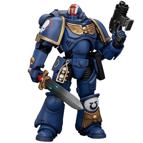 Toyverse JOYTOY 1/18 Actionfigur Warhammer 40.000, Ultramarines Heroes of The Chapter Primaris, Lieutenant Erastus, bewegliche Gelenke, Charaktermodell, ab 15 Jahren Toyverse JOYTOY 1/18 Actionfigur Warhammer 40.000, Ultramarines Heroes of The Chapter Primaris, Lieutenant Erastus, bewegliche Gelenke, Charaktermodell, ab 15 Jahren von Toyverse