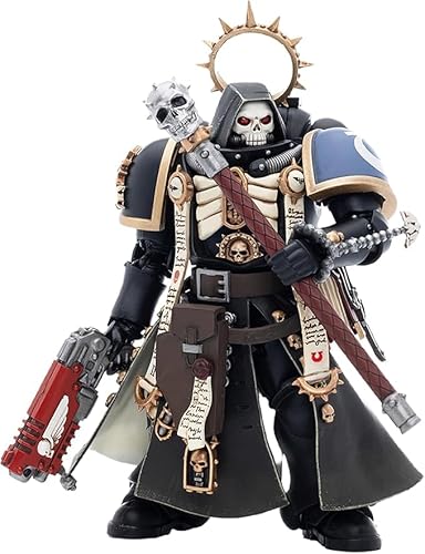 Toyverse JOYTOY 1/18 Actionfigur Warhammer 40.000, Ultramarines Primaris Chaplain Brother Varus, bewegliche Gelenke, Charaktermodell, ab 15 Jahren von TOYVERSE