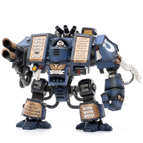 Toyverse JOYTOY 1/18 Actionfigur Warhammer 40.000, Ultramarines Venerable Dreadnought, bewegliche Gelenke, Charaktermodell Toyverse JOYTOY 1/18 Actionfigur Warhammer 40.000, Ultramarines Venerable Dreadnought, bewegliche Gelenke, Charaktermodell von Toyverse