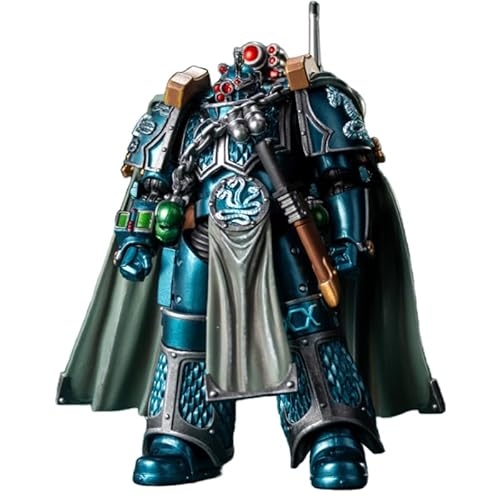 Toyverse JOYTOY 1/18 Actionfigur Warhammer The Horus Heresy, Alpha Legion Exodus 'The One Who is Many' mit Sniper Rifle and Power Dagger, bewegliche Gelenke, Charaktermodell Toyverse JOYTOY 1/18 Actionfigur Warhammer The Horus Heresy, Alpha Legion Exodus 'The One Who is Many' mit Sniper Rifle and Power Dagger, bewegliche Gelenke, Charaktermodell von Toyverse
