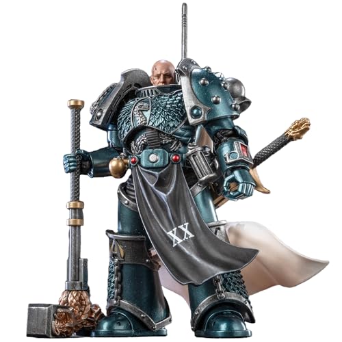 Toyverse JOYTOY 1/18 Actionfigur Warhammer The Horus Heresy, Alpha Legion Harrowmaster Armillus Dynat, bewegliche Gelenke Charaktermodell von TOYVERSE