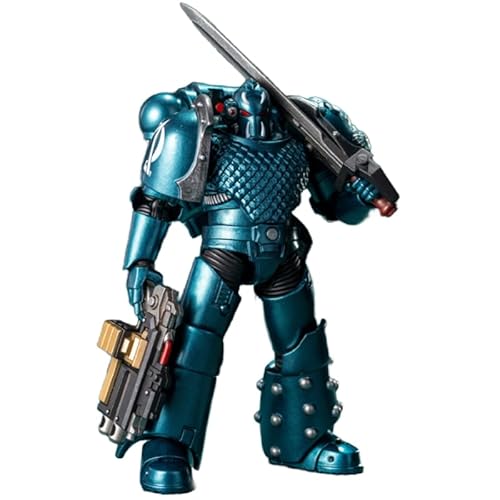 Toyverse JOYTOY 1/18 Actionfigur Warhammer The Horus Heresy, Alpha Legion Headhunter Prime, bewegliche Gelenke, Charaktermodell, ab 15 Jahren Toyverse JOYTOY 1/18 Actionfigur Warhammer The Horus Heresy, Alpha Legion Headhunter Prime, bewegliche Gelenke, Charaktermodell, ab 15 Jahren von Toyverse
