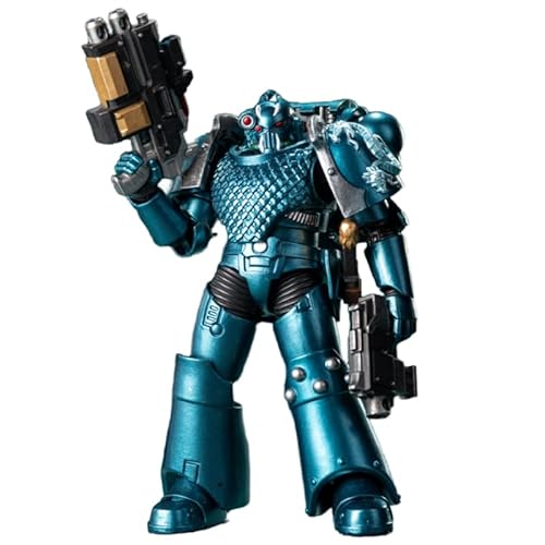 Toyverse JOYTOY 1/18 Actionfigur Warhammer The Horus Heresy, Alpha Legion Headhunter mit Banestrike Combi-Bolter und Power Dagger, bewegliche Gelenke, Charaktermodell, ab 15 Jahren Toyverse JOYTOY 1/18 Actionfigur Warhammer The Horus Heresy, Alpha Legion Headhunter mit Banestrike Combi-Bolter und Power Dagger, bewegliche Gelenke, Charaktermodell, ab 15 Jahren von Toyverse