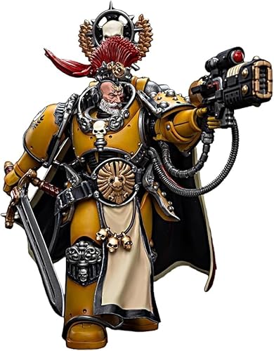 Toyverse JOYTOY 1/18 Actionfigur Warhammer The Horus Heresy, Imperial Fists Legion Praetor with Power Sword, Mobile Gelenke Charaktermodell, Alter 15+ von TOYVERSE