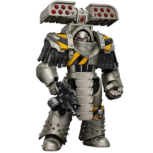 Toyverse JOYTOY 1/18 Actionfigur Warhammer The Horus Heresy, Iron Warriors Tyrant, Sitzterminator mit Rocket Launcher, bewegliche Gelenke, Charaktermodell, ab 15 Jahren Toyverse JOYTOY 1/18 Actionfigur Warhammer The Horus Heresy, Iron Warriors Tyrant, Sitzterminator mit Rocket Launcher, bewegliche Gelenke, Charaktermodell, ab 15 Jahren von Toyverse