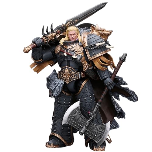 Toyverse JOYTOY 1/18 Actionfigur Warhammer The Horus Heresy, Space Wolves Leman Russ Primarch of The VIth Legion, bewegliche Gelenke, Charaktermodell, ab 15 Jahren Toyverse JOYTOY 1/18 Actionfigur Warhammer The Horus Heresy, Space Wolves Leman Russ Primarch of The VIth Legion, bewegliche Gelenke, Charaktermodell, ab 15 Jahren von Toyverse