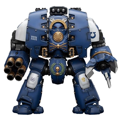 Toyverse JOYTOY 1/18 Actionfigur Warhammer The Horus Heresy, Ultramarines Leviathan Dreadnought mit Cyclonic Melta Lanze und Sitz Claws, bewegliche Gelenke, Charaktermodell Toyverse JOYTOY 1/18 Actionfigur Warhammer The Horus Heresy, Ultramarines Leviathan Dreadnought mit Cyclonic Melta Lanze und Sitz Claws, bewegliche Gelenke, Charaktermodell von Toyverse