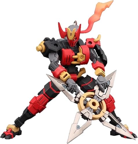 Toyverse MoRise Hobby 1/24, Figura Model Kit, FIFTYSEVEN No.57 Armored Puppet ONI Flame, bewegliche Gelenke, Charaktermodell, ab 15 Jahren von TOYVERSE