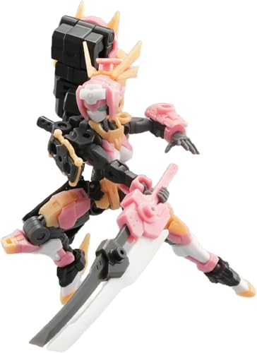 Toyverse MoRise Hobby 1/24, Figura Model Kit, FIFTYSEVEN No.57 Armored Puppet Sakura Edge, bewegliche Gelenke, Charaktermodell, ab 15 Jahren von Toyverse