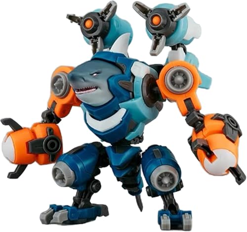 Toyverse MoRise Hobby 1/24, Figura Model Kit, FIFTYSEVEN No.57 Manhunter Deepsea Ripper, bewegliche Gelenke, Charaktermodell, ab 15 Jahren von Toyverse